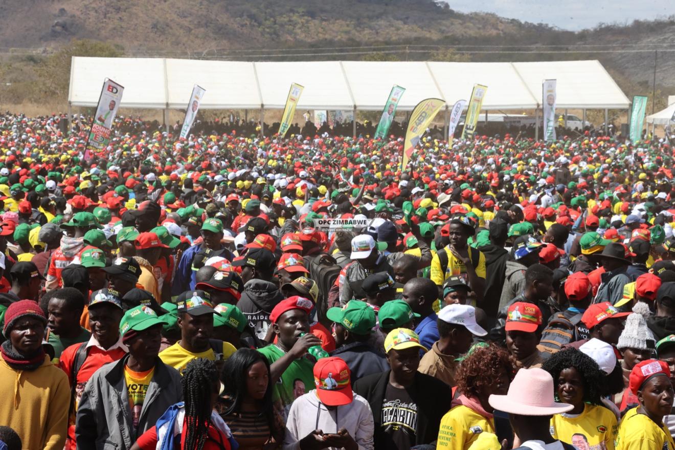 Pictures Zanu Pf S Mash East Presidential Star Rally In Mutawatawa