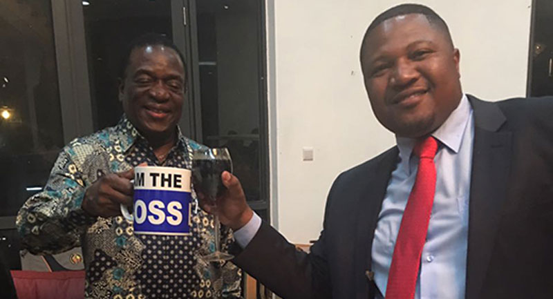 Energy Mutodi, Emmerson Mnangagwa, I am the boss