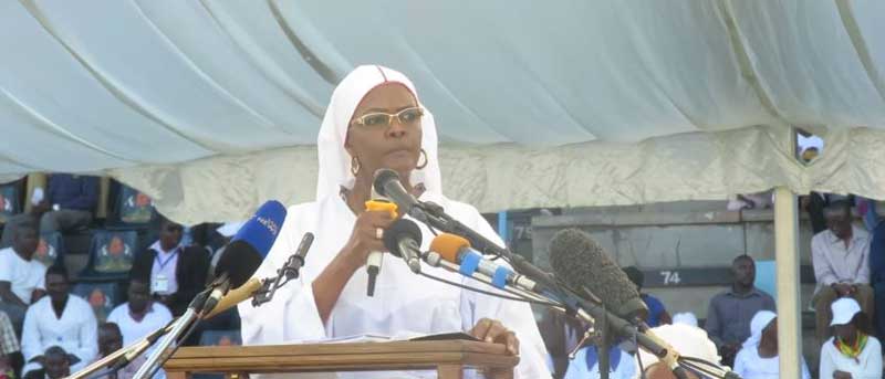 Grace Mugabe Wearing Apostolic