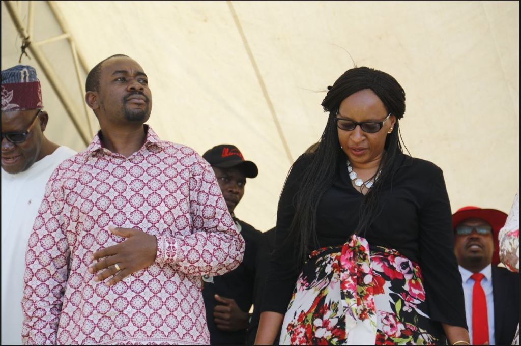 Nelson Chamisa and wife Sithokozile matinenga