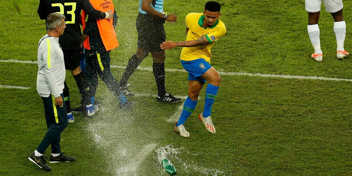 GABRIEL JESUS SENT OFF CHILE COPA AMERICA