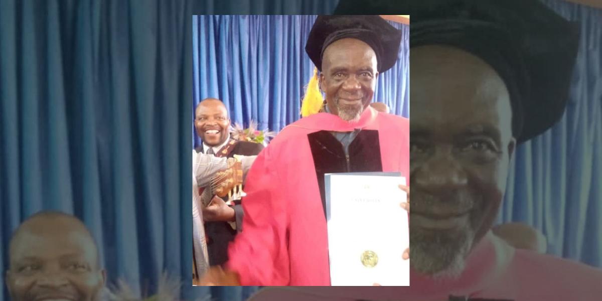 Hosiah "Kwachu Kwachu" Chipanga Gets PhD