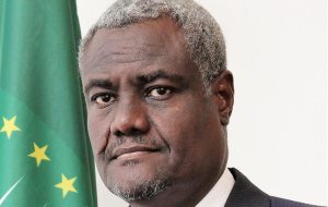 AU Chairperson Moussa Faki Mahamat
