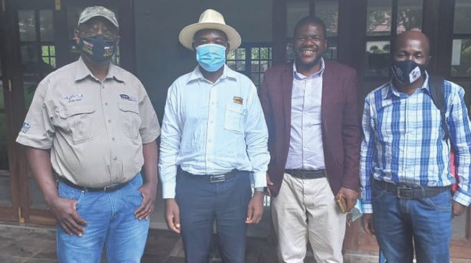 Nelson Chamisa and Sengezo Tshabangu