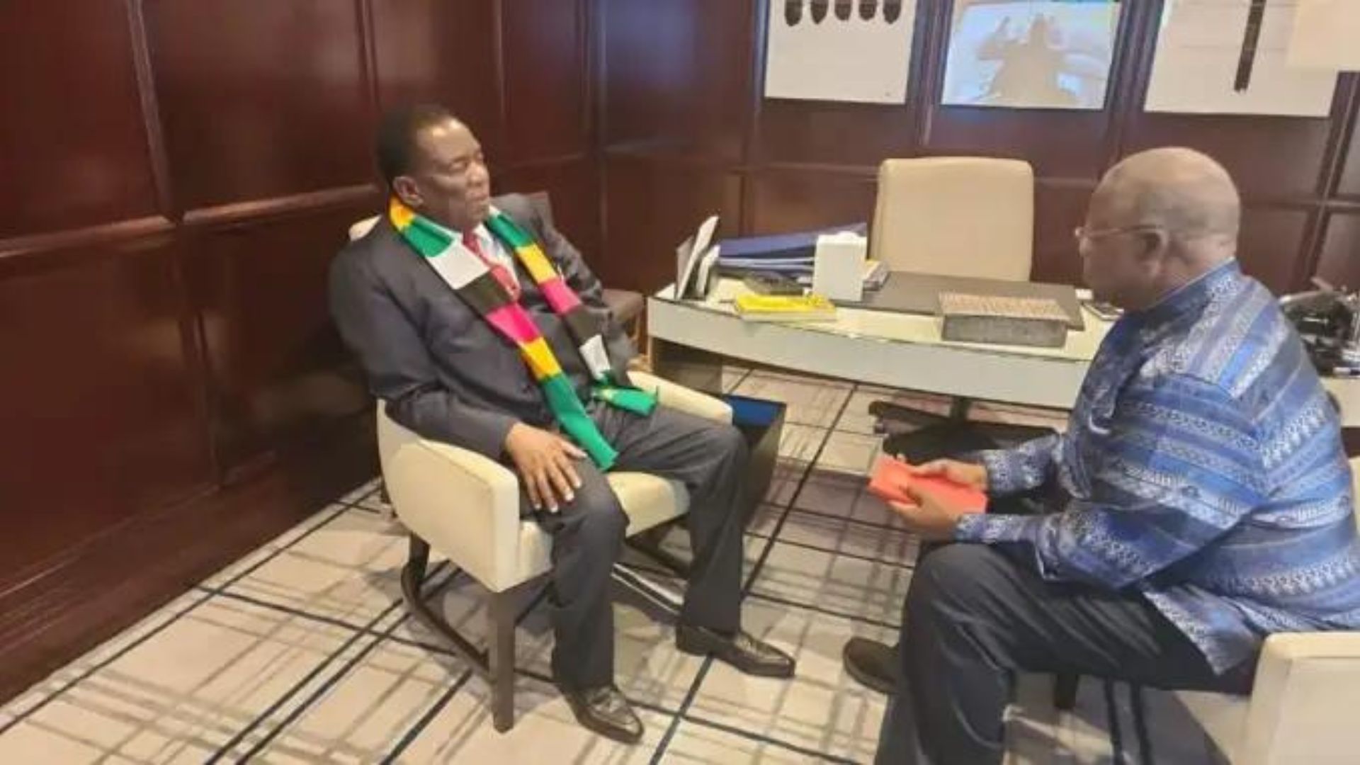 Dr Dzingai Mutumbuka Emmerson Mnangagwa