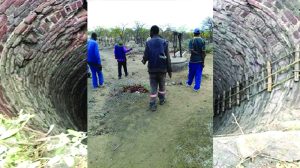 The borehole from where the bodies were retrieved