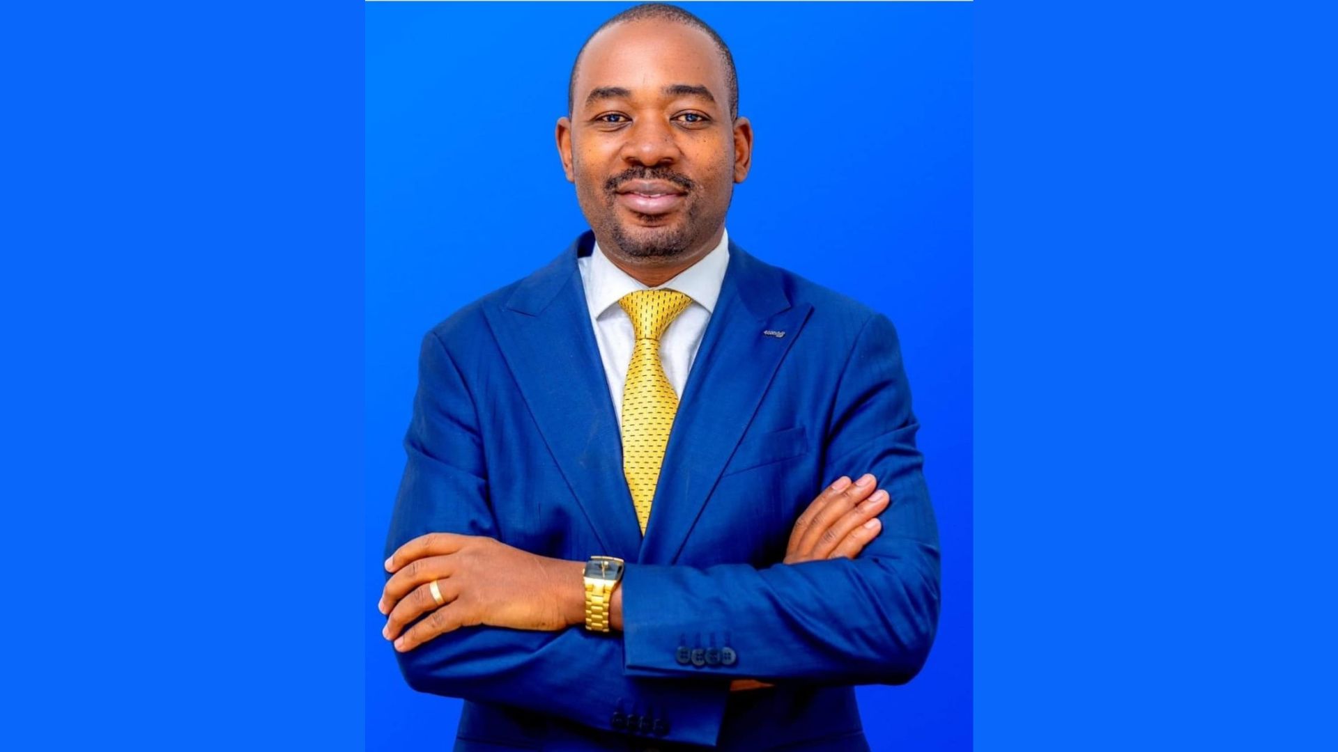 Nelson Chamisa Blue Suit