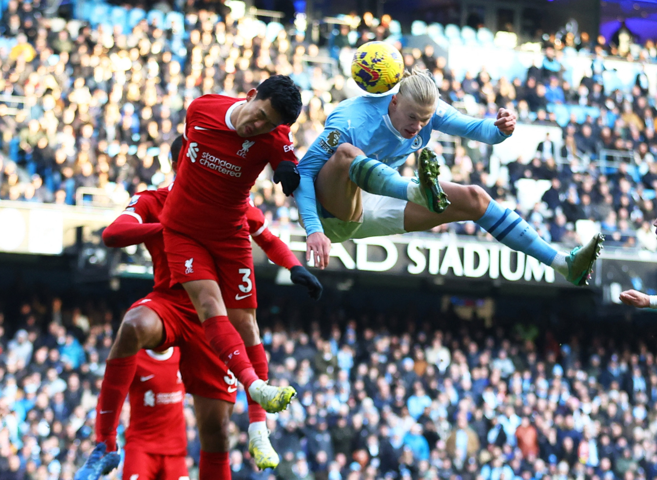 Premier League - Manchester City v Liverpool soccer football