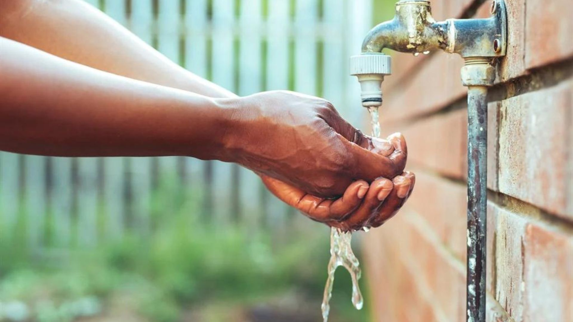 Washing Hands cholera water